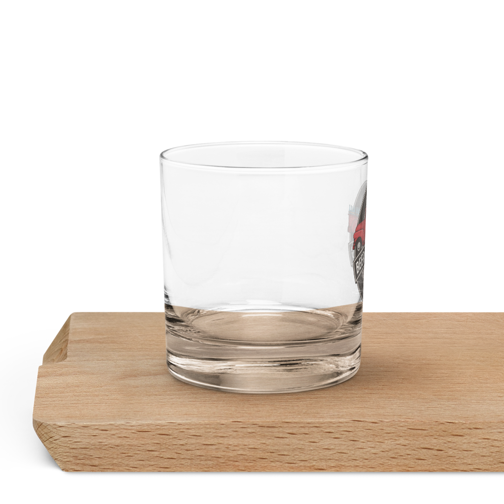 Beer Truck Dog Whiskey Glass